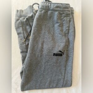 Puma Men's Gray Sweatpants
